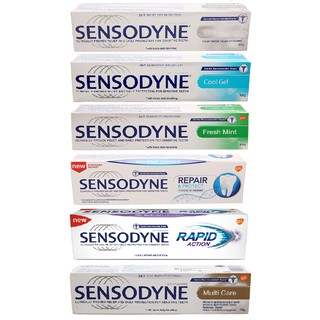 Kem đánh răng KĐR Sensodyne 100g Cool Gel/ Gentle Whitening/ Repair Protect/ Rapid Action/ Fresh Mint/ Multi Care