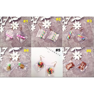 bông tai kẹo candy