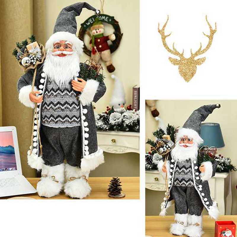 Búp Bê Trang Trí Cây Thông Giáng Sinh Hình Ông Già Noel