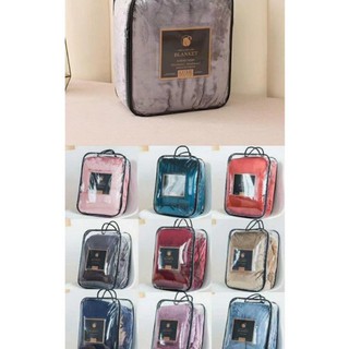 Chăn Lông Thỏ Blanket Mền - Mịn - Ấm