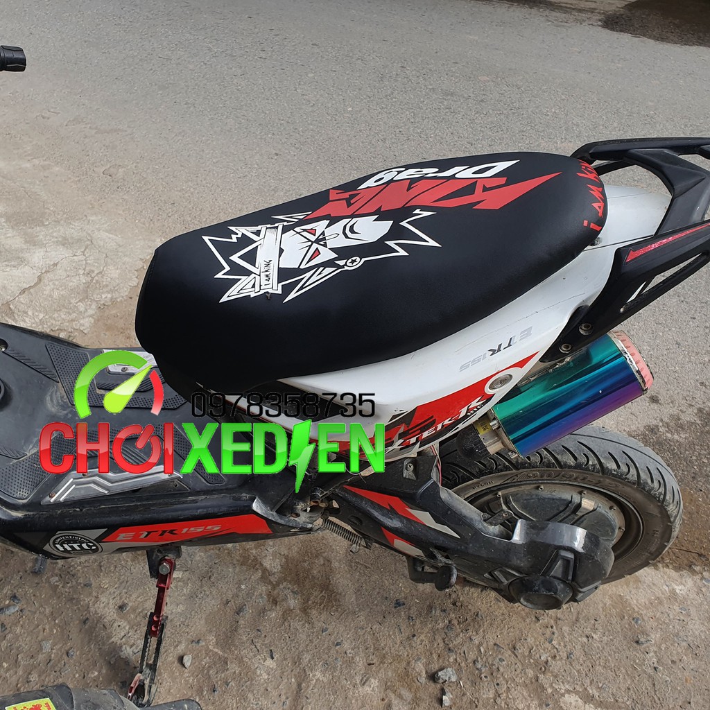 Da yên boc xe điện , xe máy