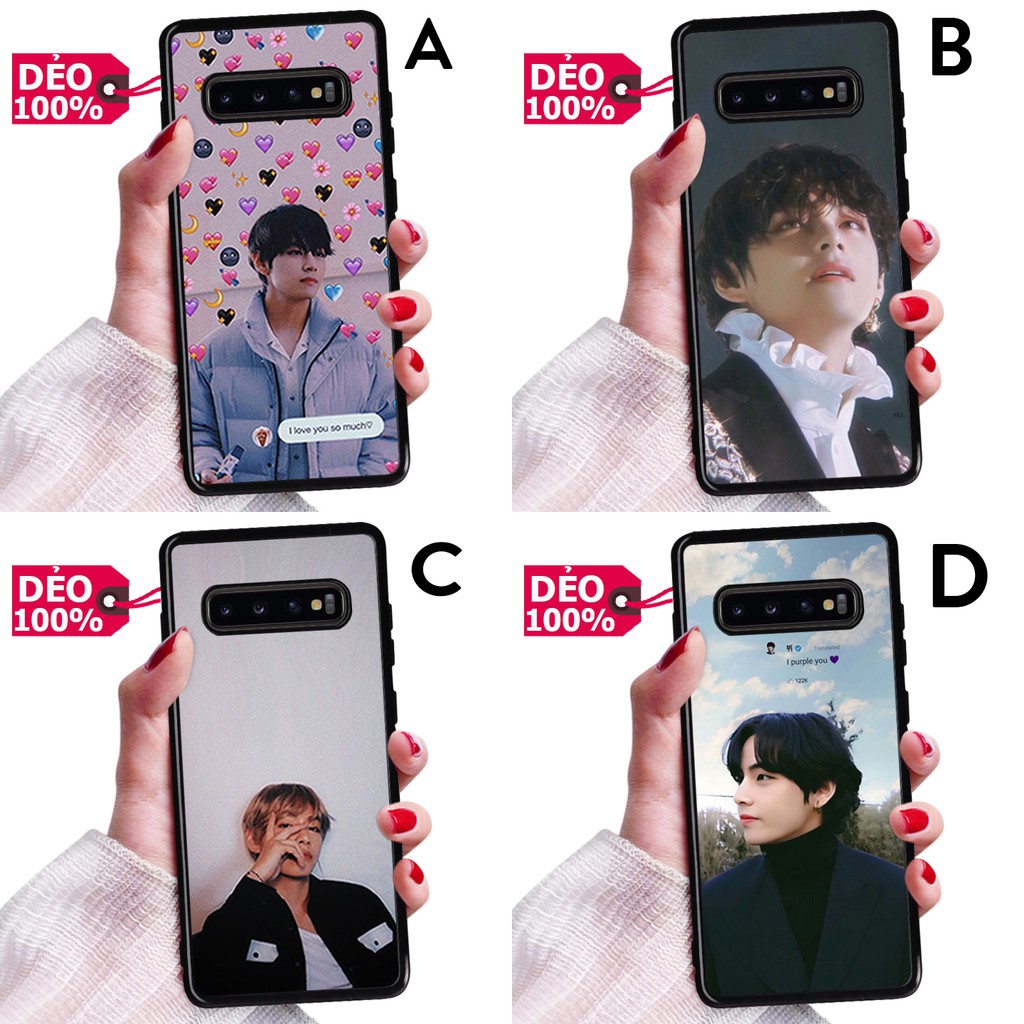 ỐP LƯNG SAMSUNG S10 HÌNH NỀN V NHÓM NHẠC BTS K-POP SIÊU CHẤT HOT TREND CHỐNG BẨN, TRẦY XƯỚC