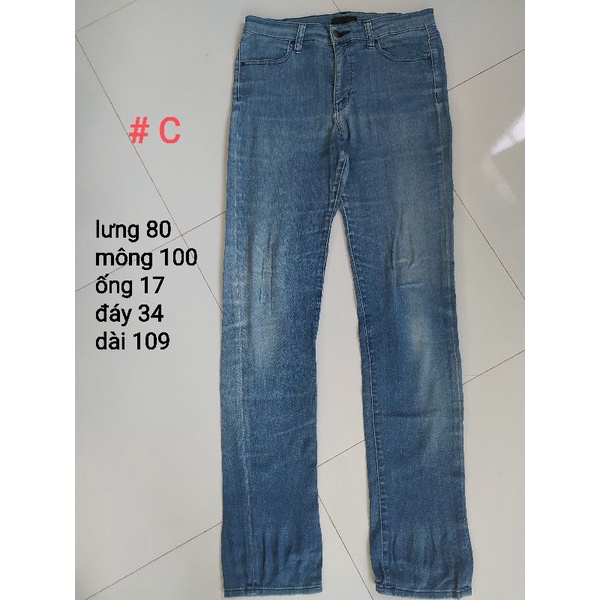 Quần jeans nữ ống loe hàng si nhiều mẫu