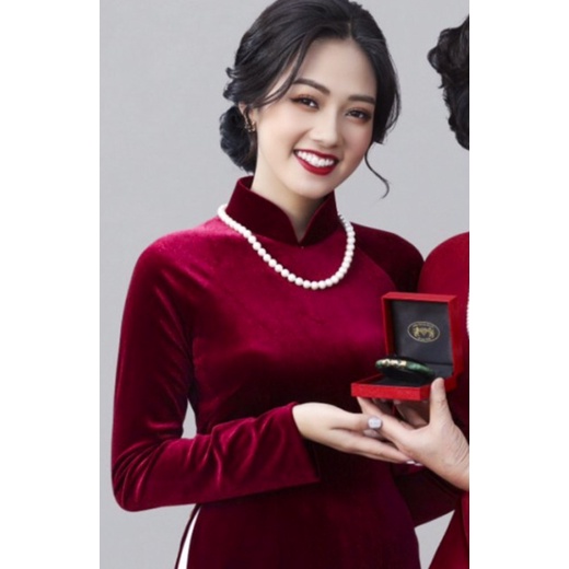 Dây chuyền vòng cổ hạt chuỗi mặc áo dài
