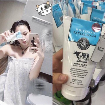 Sữa rửa mặt bò Q10 Milk Plus Thái Lan