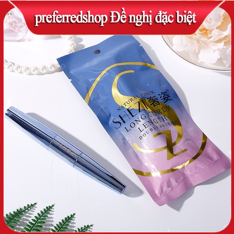 Mascara 2 Đầu Chống Thấm Nước Shezi