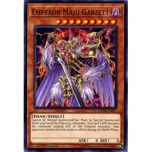 Thẻ bài Yugioh - TCG - Emperor Maju Garzett / DANE-EN027'