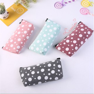 Hộp bút, túi đựng bút chấm bi siêu xinh | Lumin Store