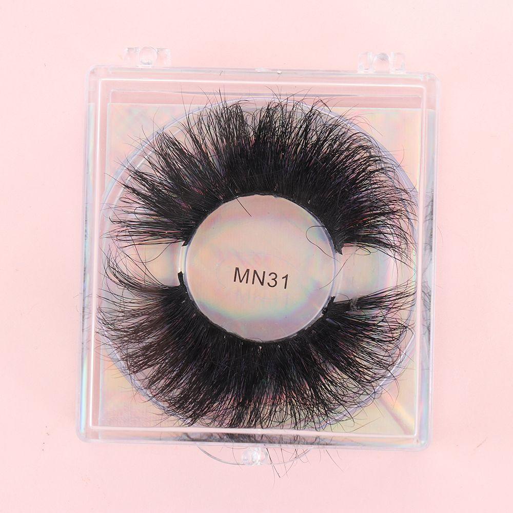 1 Cặp Lông Mi Giả MIH SKONHED 100% Lông Chồn 3D Thời Trang Dành Cho Nữ