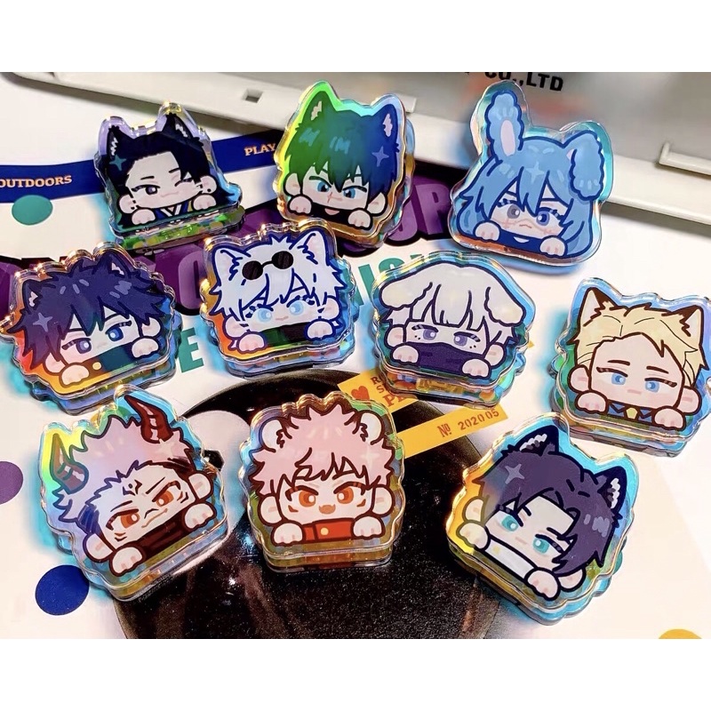 Kẹp giấy/vở/tài liệu dàn Jujutsu Kaisen