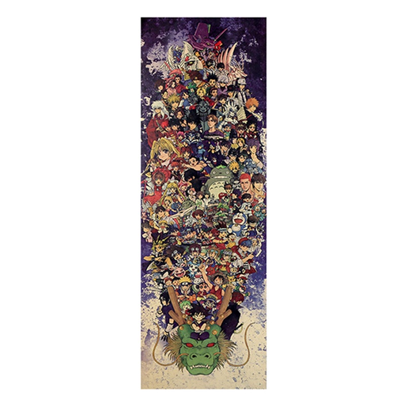 Poster Hình anime Nhật Bản Phong Cách retro