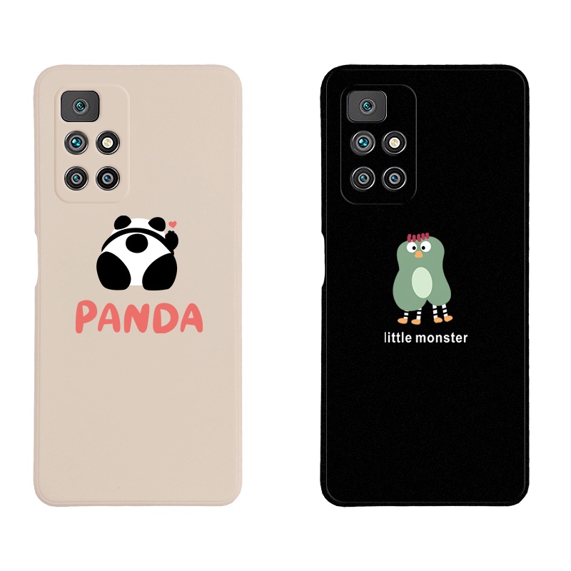 Ốp điện thoại mềm bảo vệ toàn diện kiểu dáng dễ thương cho Redmi 10 B001