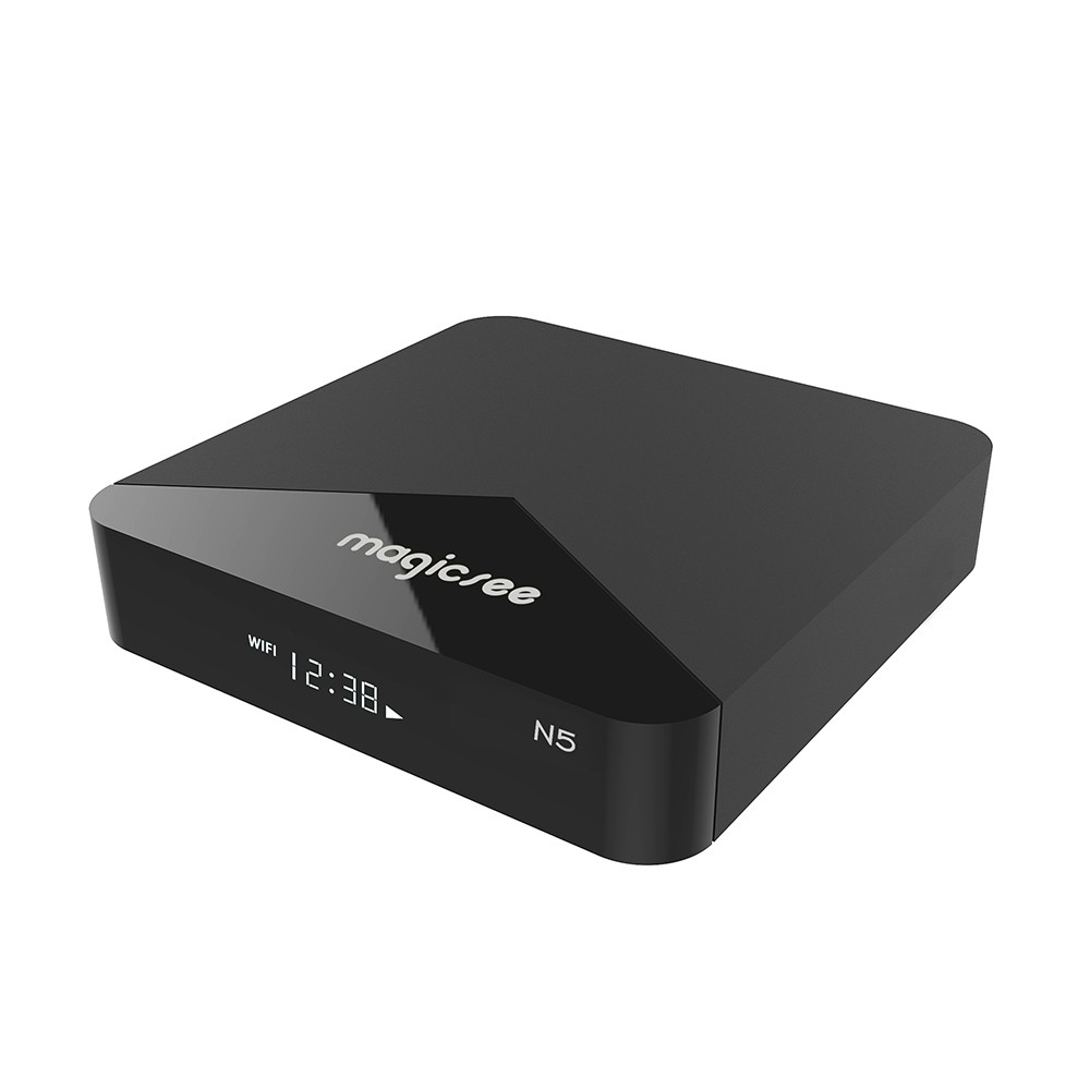 Android TV Box N5 Ram 2GB Rom 16G có bluetooth CPU Amlogic S905X cài sẵn bộ ứng dụng giải trí miễn phí vĩnh viễn