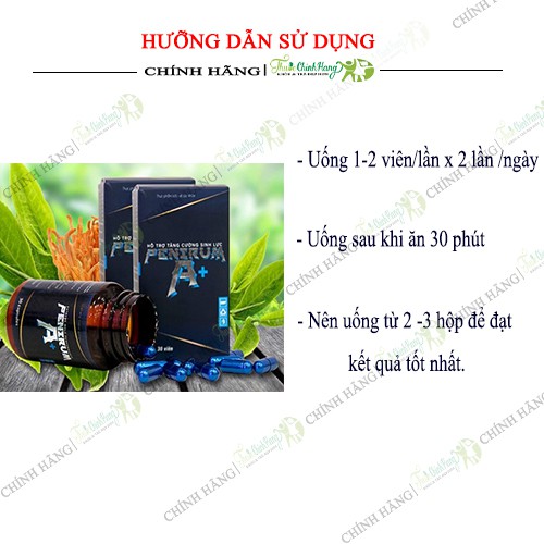 PENIRUM A+ Viên Uống Hỗ Trợ Tăng Cường Sinh Lý Nam HỘP 30 VIÊN [CHÍNH HÃNG] | BigBuy360 - bigbuy360.vn