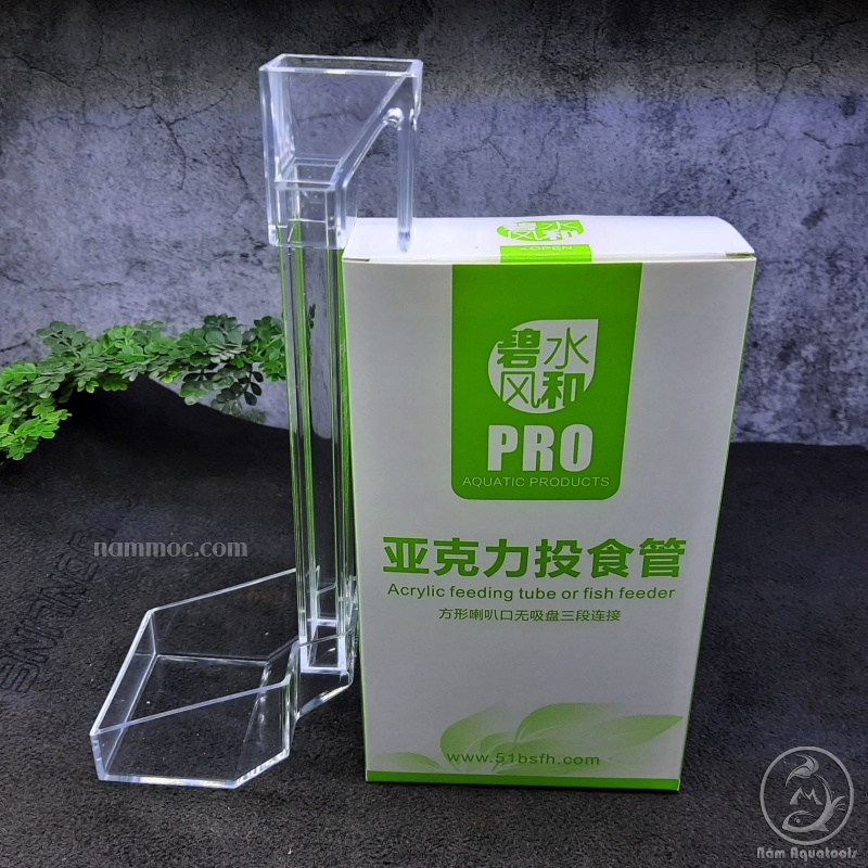 Bộ Cho Cá Tép Ăn - Chén Ống Tép Acrylic