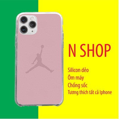 ỐP silicon IP NIKE đỉnh cao PINK NSHOP Chống sốc, ôm máy cho IPhone 5 6 7 8 Plus X Xmas 11 12 Pro mini OFFPOD00050