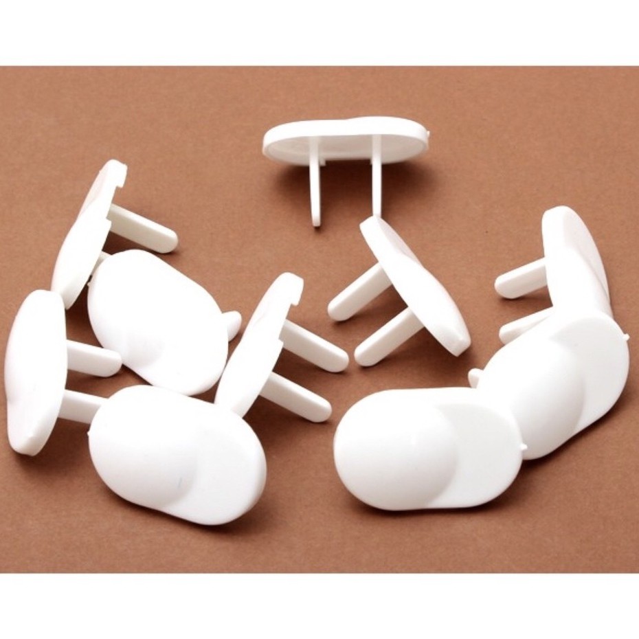 Combo 10 nút bịt ổ điện, nắp che ổ điện an toàn cho trẻ nhỏ, rất cần thiết cho nhà có con nhỏ - Gia dụng Homewares