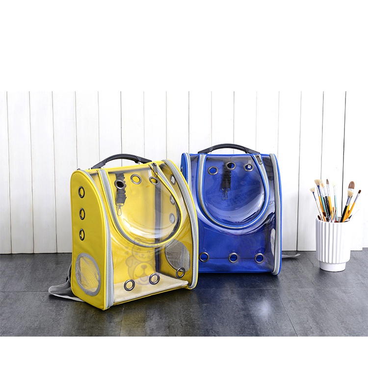 [Mã 253FMCGSALE giảm 8% tối đa 100K đơn 500K] Balo Trong Suốt Vận Chuyển Thú Cưng, Balo Phi Hành Gia Chó Mèo