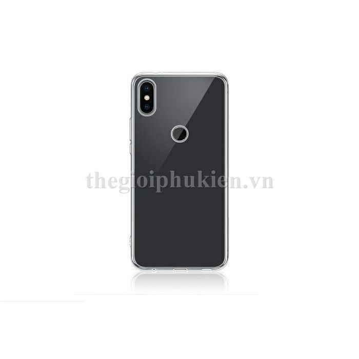 Ốp lưng silicon trong suốt Xiaomi Mi A2, Mi 6X siêu mỏng 0.5mm loai A