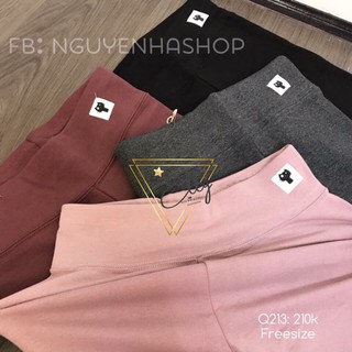 Quần legging mèo lót lông