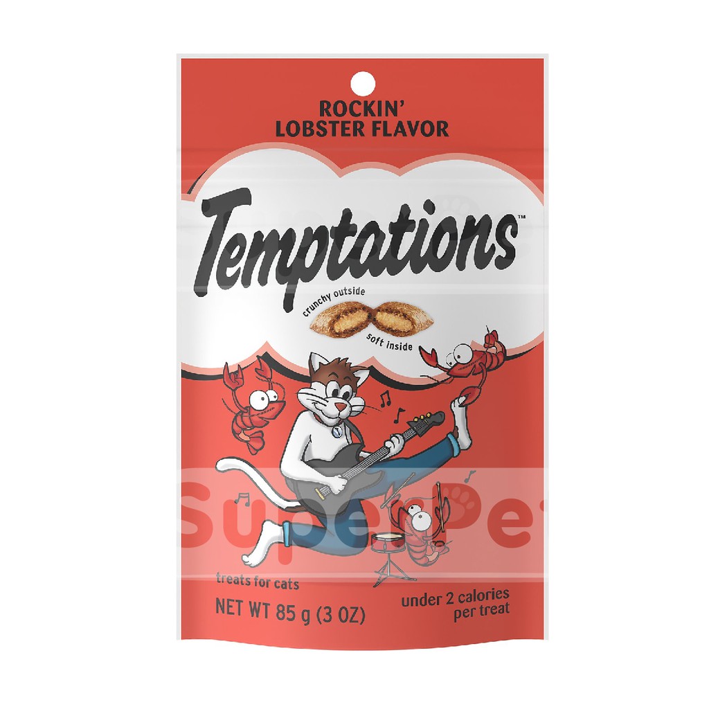 Bánh thưởng Cho Mèo Temptation Vị Tôm Hùm Temptations Shrimpy Shrimp Flavor Cat Treat 3oz