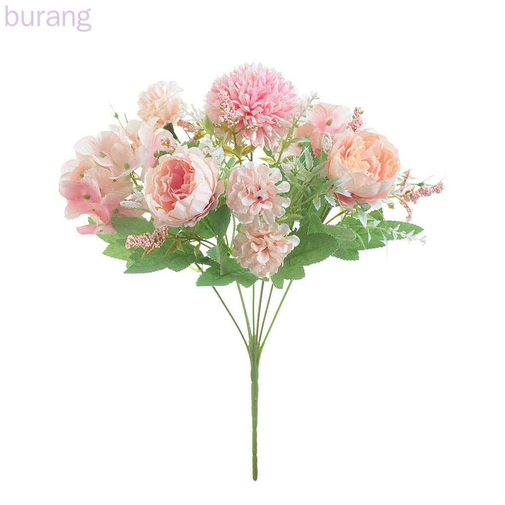 Bó 7 bông hoa mẫu đơn nhân tạo dùng cho trang trí