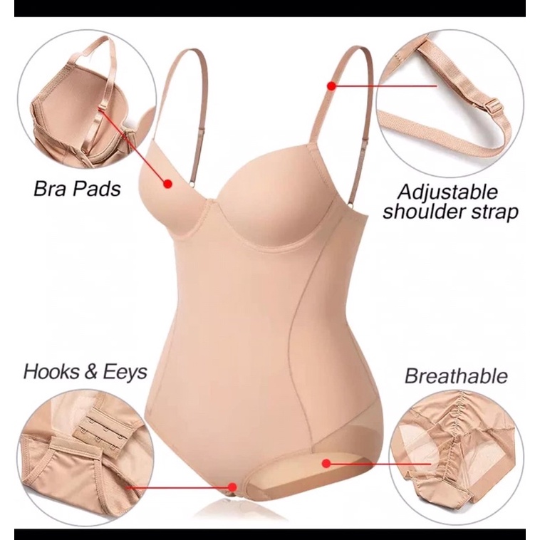 Nội y điêu khắc toàn thân, body định hình che ngấn mỡ
