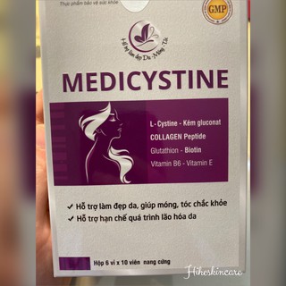 🌺8/3 SALE🌺 Viên uống hỗ trợ làm đẹp da, giúp móng, tóc chắc khoẻ - Medicystine
