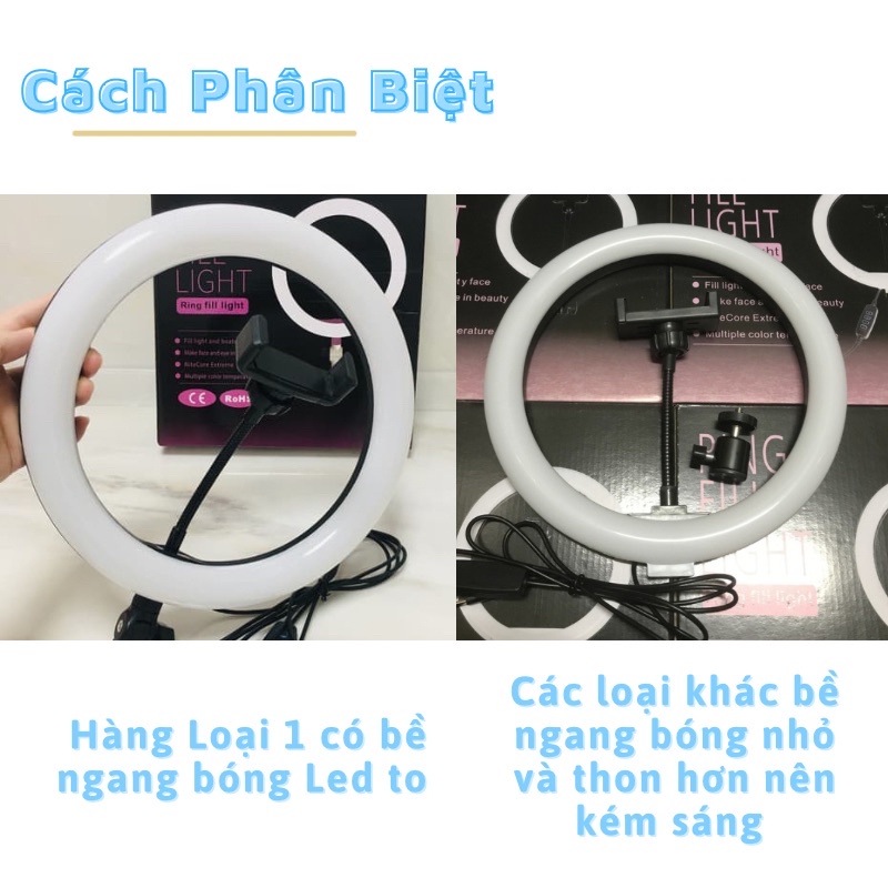 [RẺ VÔ ĐỊCH-HOẢ TỐC] Đèn LIVESTREAM 16 Triệu Màu FULLBOX LOẠI 1 Đủ Size 16cm 26cm 30cm 33cm Hỗ trợ Chụp ảnh