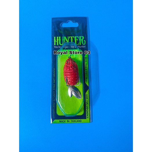 HUNTER Thái Lan, mồi lure V4, nhái hơi cá lóc, cá quả, cá chẽm