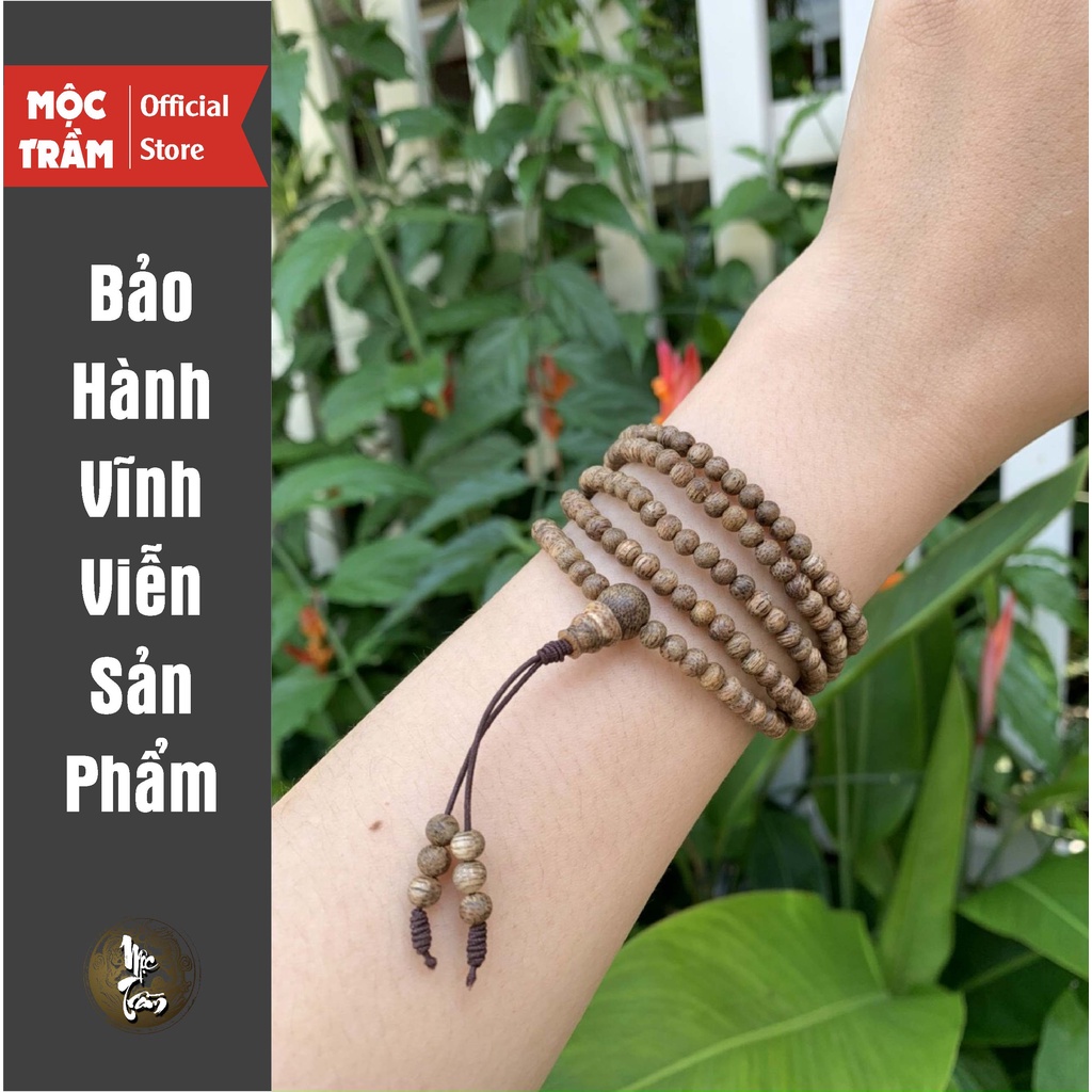 Chuỗi Vòng Trầm Hương 108 Hạt - Xuất xứ Nha Trang Khánh Hòa Việt Nam - Bảo Hành Vĩnh Viễn Mùi Hương