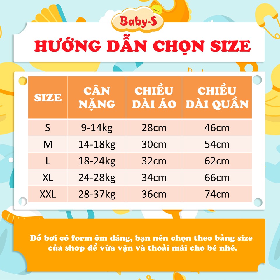 Đồ bơi dài tay cho bé chống nắng và tia UV toàn thân DIVE & SAIL cho bé trai bé gái từ 3 đến 11 tuổi Baby-S – SDB014