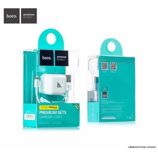Bộ sạc đầu lightning hoco uh101 premium dài 1.2m - chính hãng