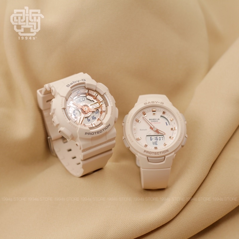 Đồng hồ nữ Casio BABY-G BA-110XCP-4A chống va đập, hàng chính hãng