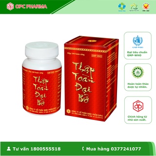 THẬP TOÀN ĐẠI BỔ OPC (Chai 240 viên HC- Hộp 6HM) - Giúp Bồi bổ khí huyết - Hàng chính hãng OPC
