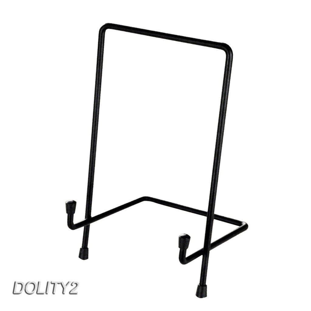 [Dolity2] Giá Đỡ Trưng Bày Easel Bằng Sắt Cho Tách Trà Đĩa Hình Ảnh Nghệ Thuật_S