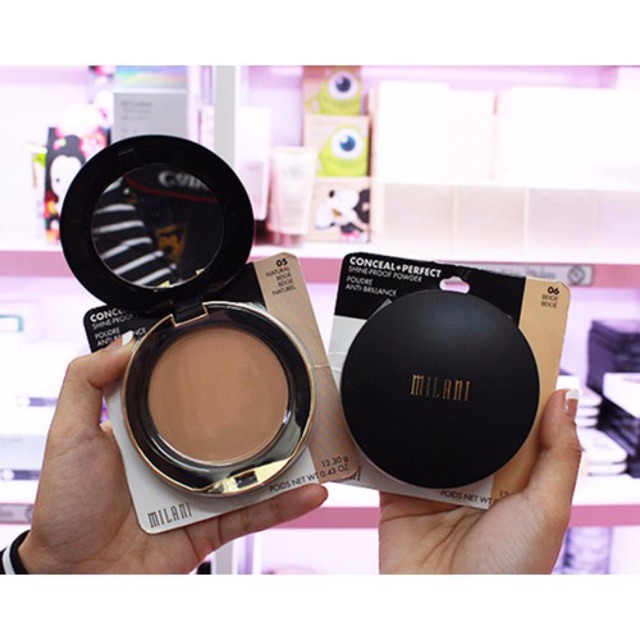 Sale vỏ hộp trPhấn nền Milani Conceal - perfect shine- poweder | BigBuy360 - bigbuy360.vn
