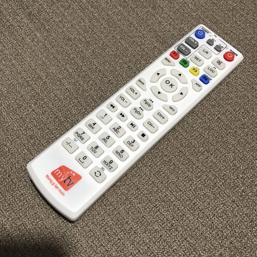 Remote Điều khiển đầu MyTV ,Remote từ xa đầu thu MyTV