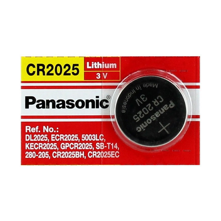 Pin CR2025 Panasonic vĩ 5 viên