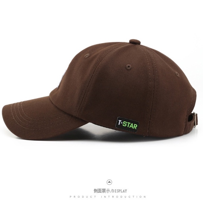 Nón lưỡi trai Nón Lưỡi Trai Thể Thao Thêu Chữ R Đơn Giản Thời Trang Xuân Hè Cho Nam Và Nữ mũ lưỡi trai
