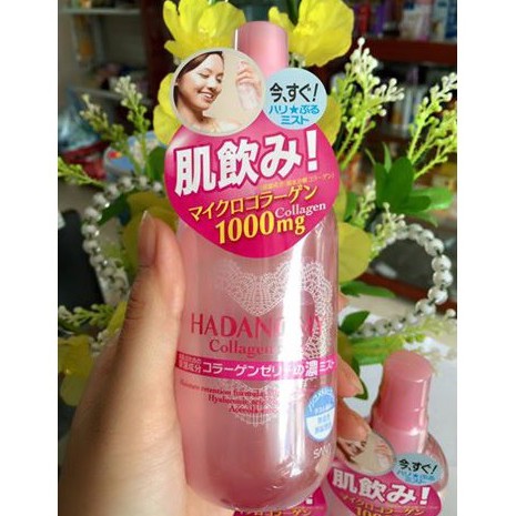 Xịt khoáng Hadanomy Collagen - Nhật Bản