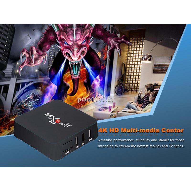 Đầu TV Box MXQ Pro 4K Android 9.0 MXQ Pro HD 5g 1GB + 8GB ChấT LượNg Cao KèM Phụ KiệN