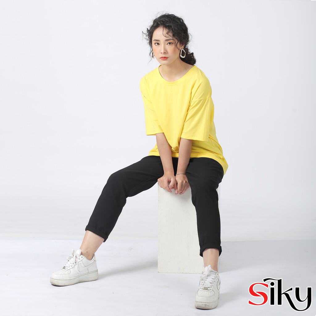 Áo phông trơn UNISEX- Siky