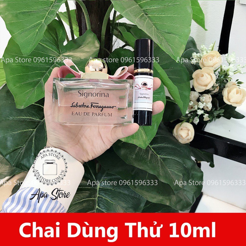 Nước Hoa Nữ Salvatore Ferragamo Signorina Hồng Chai 10ml | BigBuy360 - bigbuy360.vn