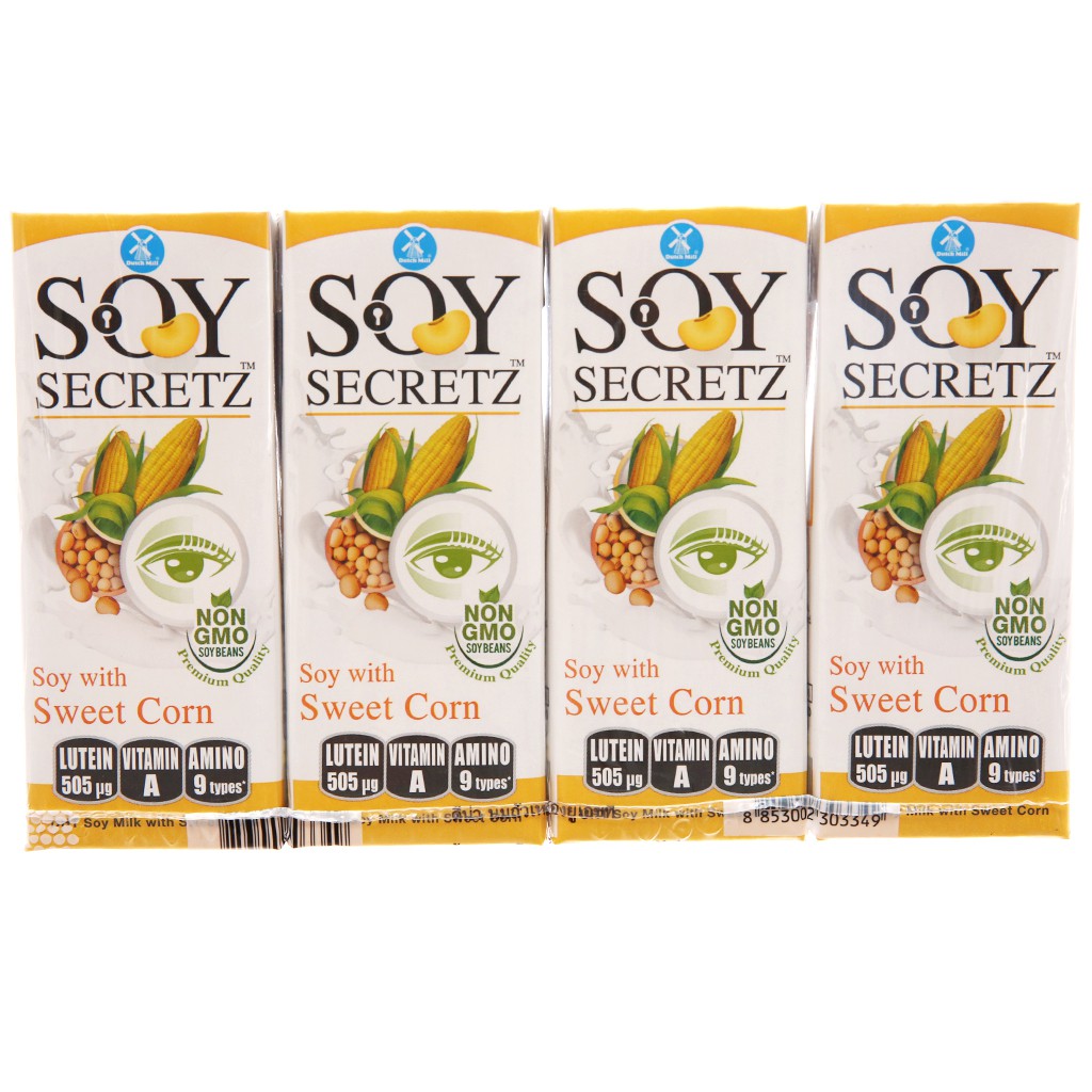 Sữa Đậu Nành Soy Secretz bắp ngọt