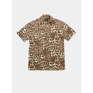 Áo sơ mi tay ngắn kleino leopard print shirt