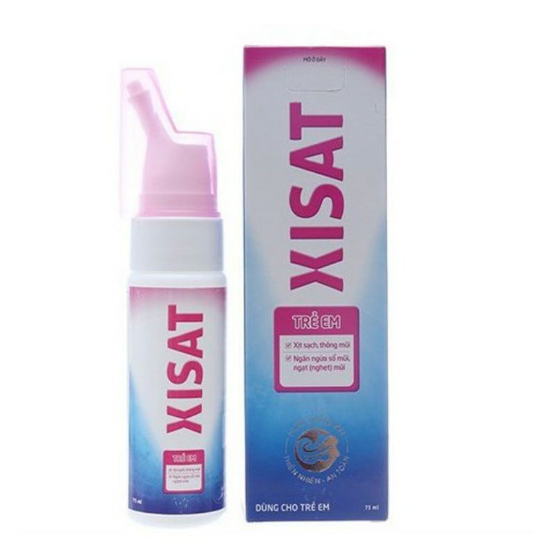 Nước Biển Sâu XISAT Xịt Sạch Thông Mũi