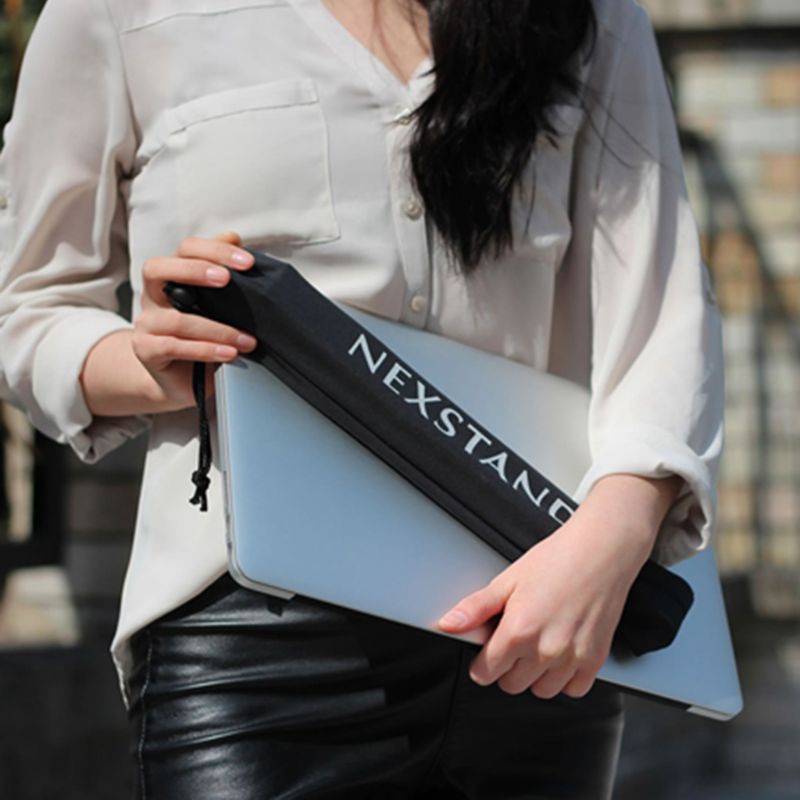 Alli Portable K2 Laptop Stand Adjustable Folding Lapdesk Laptop Holder Notebook Bracket for Home Office Use Supplies