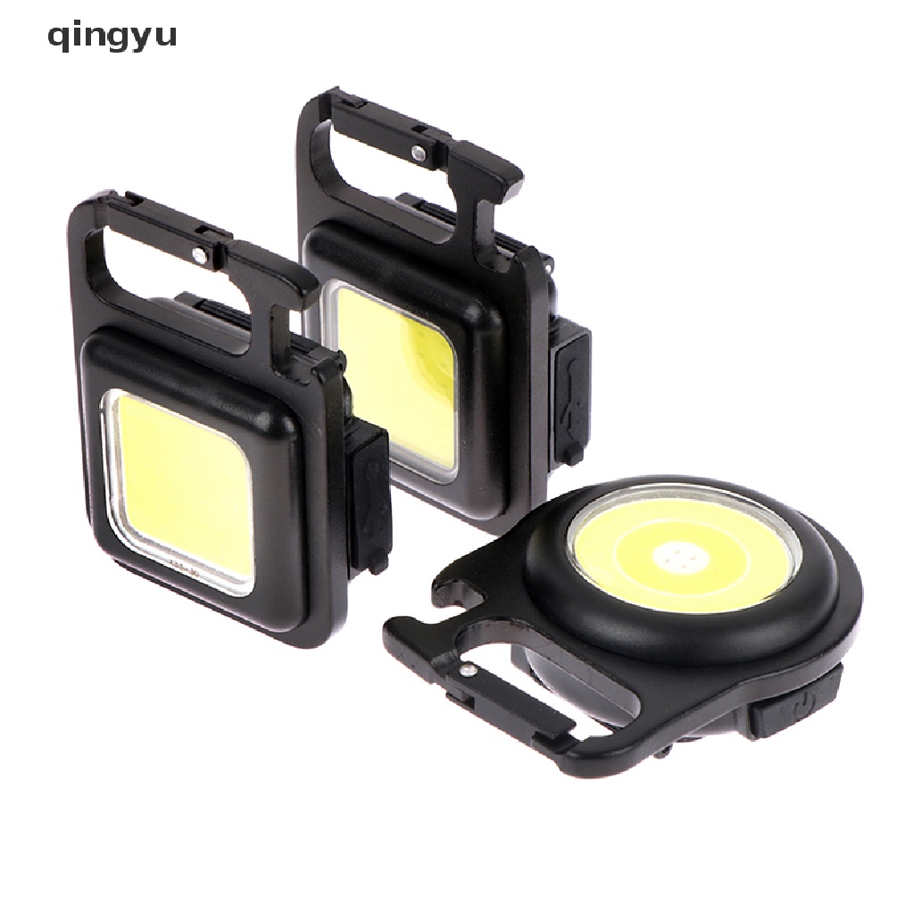 Đèn COB Khẩn Cấp Sạc USB Kèm Móc Khóa Tiện Dụng Cho Hoạt Động Ngoài Trời