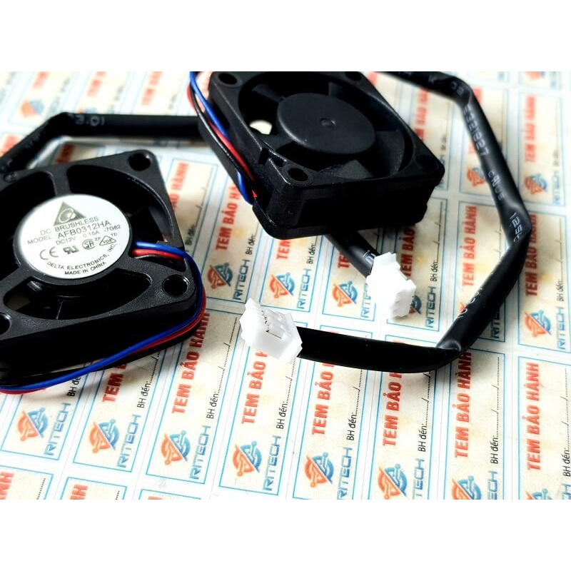 Quạt delta AFB0312HA 12V 0.15A 30*30*10mm